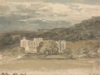 Abbey of Rievaulx, Yorkshire - Thomas Girtin — artwork view