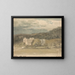 Abbey of Rievaulx, Yorkshire - Thomas Girtin — framed artwork on a wall