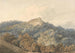 Rocca di Papa with Monte Cavo - Thomas Girtin — artwork view