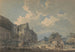 The Dairymen's Barn at Abbotsbury with the Abbey on the Hill - Thomas Girtin — artwork view