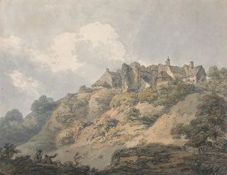 View of Winchelsea, Sussex - Thomas Girtin — artwork view