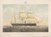 Steam-powered Battleship Independencia painting built for the Peruvian navy - Thomas Goldsworth Dutton — artwork view