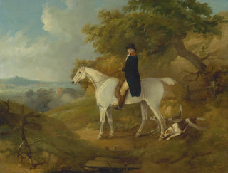 George Morland on his horse - Thomas Hand — artwork view