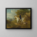 George Morland on his horse - Thomas Hand — framed artwork on a wall