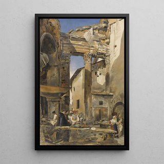 Thomas Hartley Cromek - The Fish Market Rome.webp