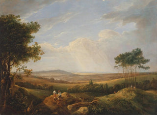 Landscape Painting with Figures - Thomas Hastings — artwork view
