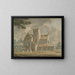 Church in the Countryside - Thomas Hearne — framed artwork on a wall
