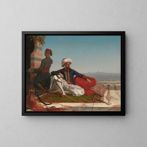 Bayard Taylor - Thomas Hicks — framed artwork on a wall