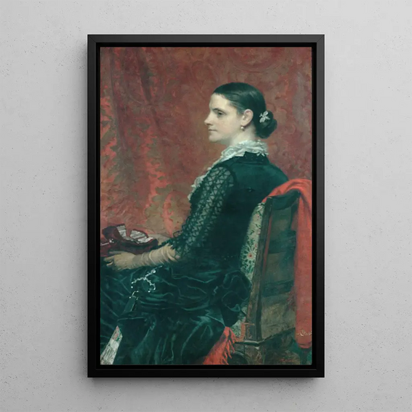 Mme Thomas Hicks - Thomas Hicks — framed artwork on a wall