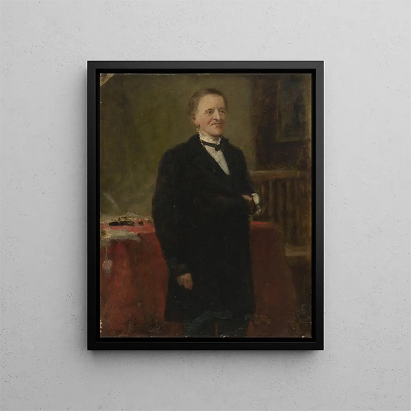 Samuel Jones Tilden - Thomas Hicks — framed artwork on a wall