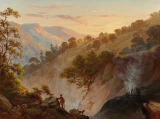 Les geysers de Sonoma, Californie - Thomas Hill — artwork view
