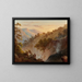 Les geysers de Sonoma, Californie - Thomas Hill — framed artwork on a wall
