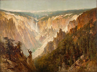 Le Grand Canyon de Yellowstone - Thomas Hill — artwork view