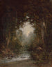 Trout Fishing - Thomas Hill — artwork view