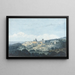 Larici painting from the Galoro convent - Thomas Jones — framed artwork on a wall