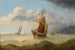 A brigantine at high sea - Thomas Lucop — artwork view