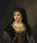 Portrait of a Lady with a Veil - Thomas Mathisen — artwork view