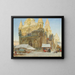 Notre-Dame la Grande de Poitiers - Thomas Matthews Rooke — framed artwork on a wall