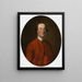 Gén. John Bradstreet - Thomas McIlworth — framed artwork on a wall