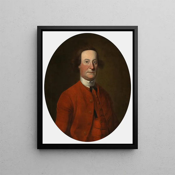 Gén. John Bradstreet - Thomas McIlworth — framed artwork on a wall
