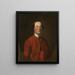 General John Bradstreet - Thomas McIlworth — framed artwork on a wall