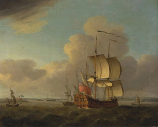 Navigation dans l'estuaire de la Tamise - Thomas Mellish — artwork view