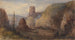 Rocky Landscape with Fortress - Thomas Miles Richardson — artwork view