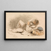 A man resting - Thomas Miles Richardson Jr — framed artwork on a wall