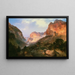 Golden Gate National Park - Thomas Moran — framed artwork on a wall