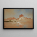 Rivière Verte, Wyoming Territory - Thomas Moran — framed artwork on a wall