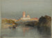 Hacienda on the Lerma River, San Juan, Mexico - Thomas Moran — artwork view