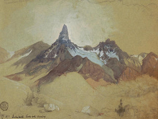 Pic Index, Clarks Fork, Wyoming - Thomas Moran — artwork view