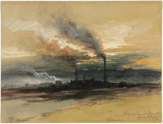 Fonderie à Denver - Thomas Moran — artwork view