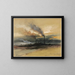 Fonderie à Denver - Thomas Moran — framed artwork on a wall