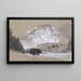 The Canyon of the Belle Fourche Wyoming - Thomas Moran — framed artwork on a wall