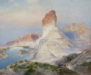 L'été indien à Green River, Wyoming - Thomas Moran — artwork view