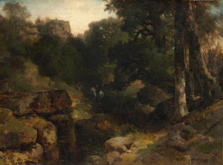 La Vallée - Thomas Moran — artwork view
