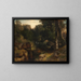 La Vallée - Thomas Moran — framed artwork on a wall