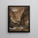 Gorges de Toltec, Colorado - Thomas Moran — framed artwork on a wall