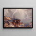 Yellowstone Lake Painting - Thomas Moran — framed artwork on a wall