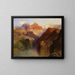 Pic Zoroastre, Grand Canyon, Arizona - Thomas Moran — framed artwork on a wall