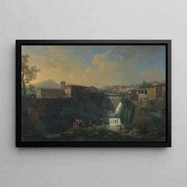 View of Tivoli - Thomas Patch — framed artwork on a wall