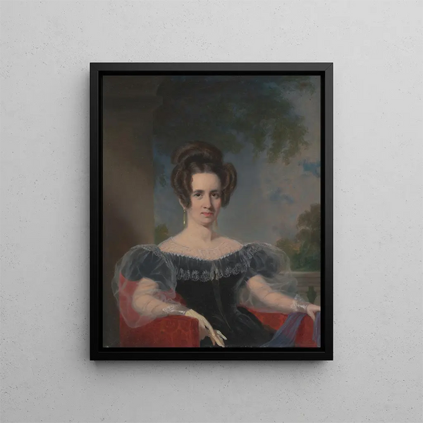 Élisabeth Howard - Thomas Phillips — framed artwork on a wall