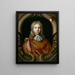 Portrait painting of Sir John Perceval 3rd Battalion 1660-1686 - Thomas Pooley — framed artwork on a wall