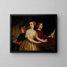 Les sœurs Parmly - Thomas Prichard Rossiter | Painting — framed artwork on a wall