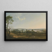 Lough Erne from Knock Ninney with Bellisle in the distance, County Fermanagh, Ireland - Thomas Roberts — framed artwork on a wall