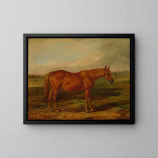 Picayune dans un paysage - Thomas Scott — framed artwork on a wall