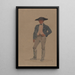 Un Postillon - Thomas Sewell Robins — framed artwork on a wall