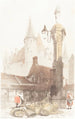 Fish Market Painting Antwerp - Thomas Shotter Boys — artwork view