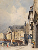 La rue des Prouvaires and the Saint-Eustache church - Thomas Shotter Boys — artwork view